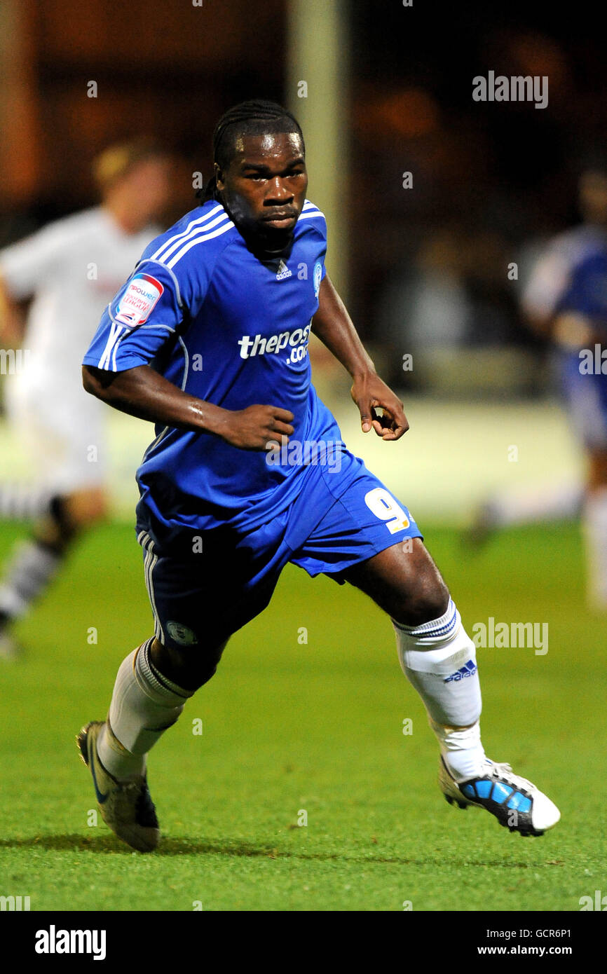 Calcio - Carling Cup - terzo turno - Peterborough United v Swansea City - London Road Ground. Aaron Mclean, Peterborough United Foto Stock