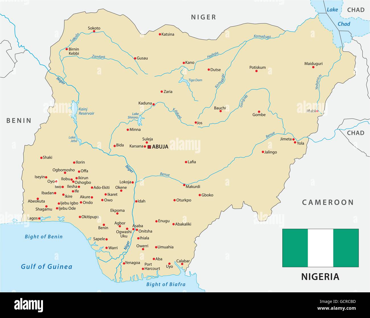 Mappa Geografica Nigeria Immagini E Fotografie Stock Ad Alta mappa-geografica-nigeria-immagini-e-fotografie-stock-ad-alta
