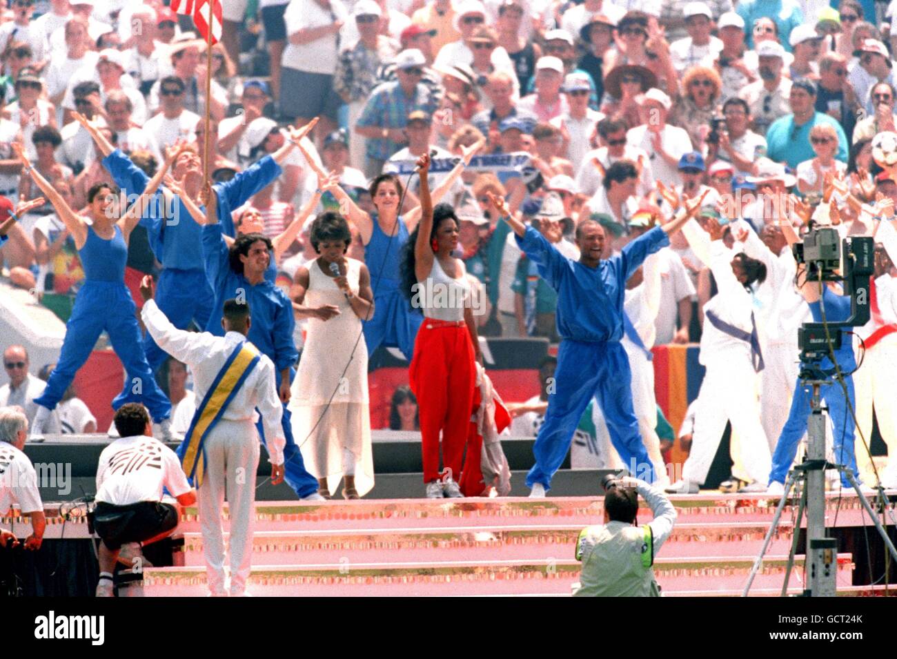 Cerimonia di apertura: Oprah Winfrey e Diana Ross Foto Stock