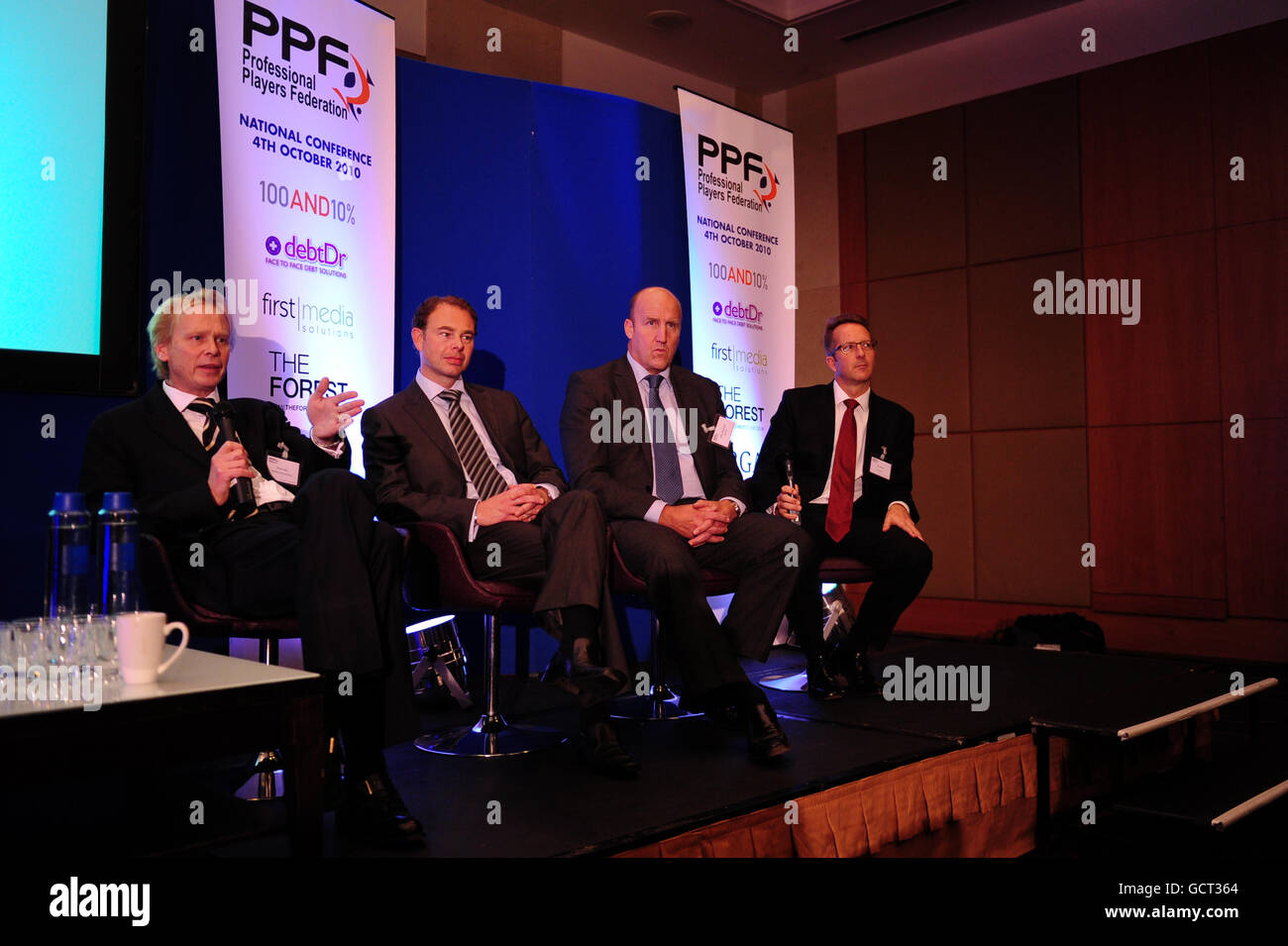 Associazioni Ian Smith alla Professional Players Federation Conference Foto Stock