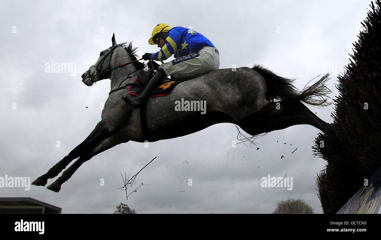 Horse Racing - Southwell Racecourse Foto Stock