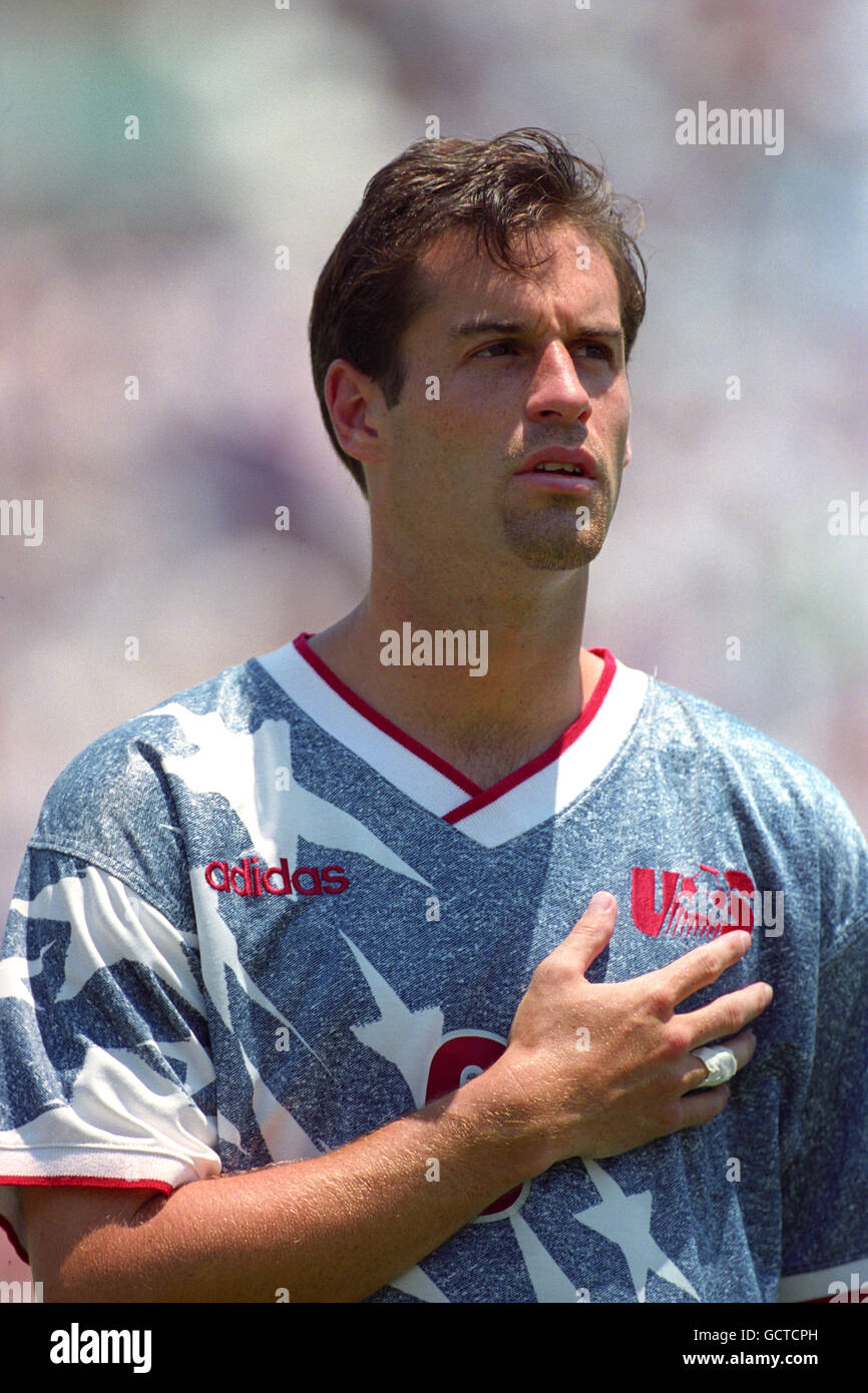 Calcio - 1994 FIFA World Cup USA 94 - GRUPPO A - USA v Romania - Rose Bowl, Pasadena Foto Stock