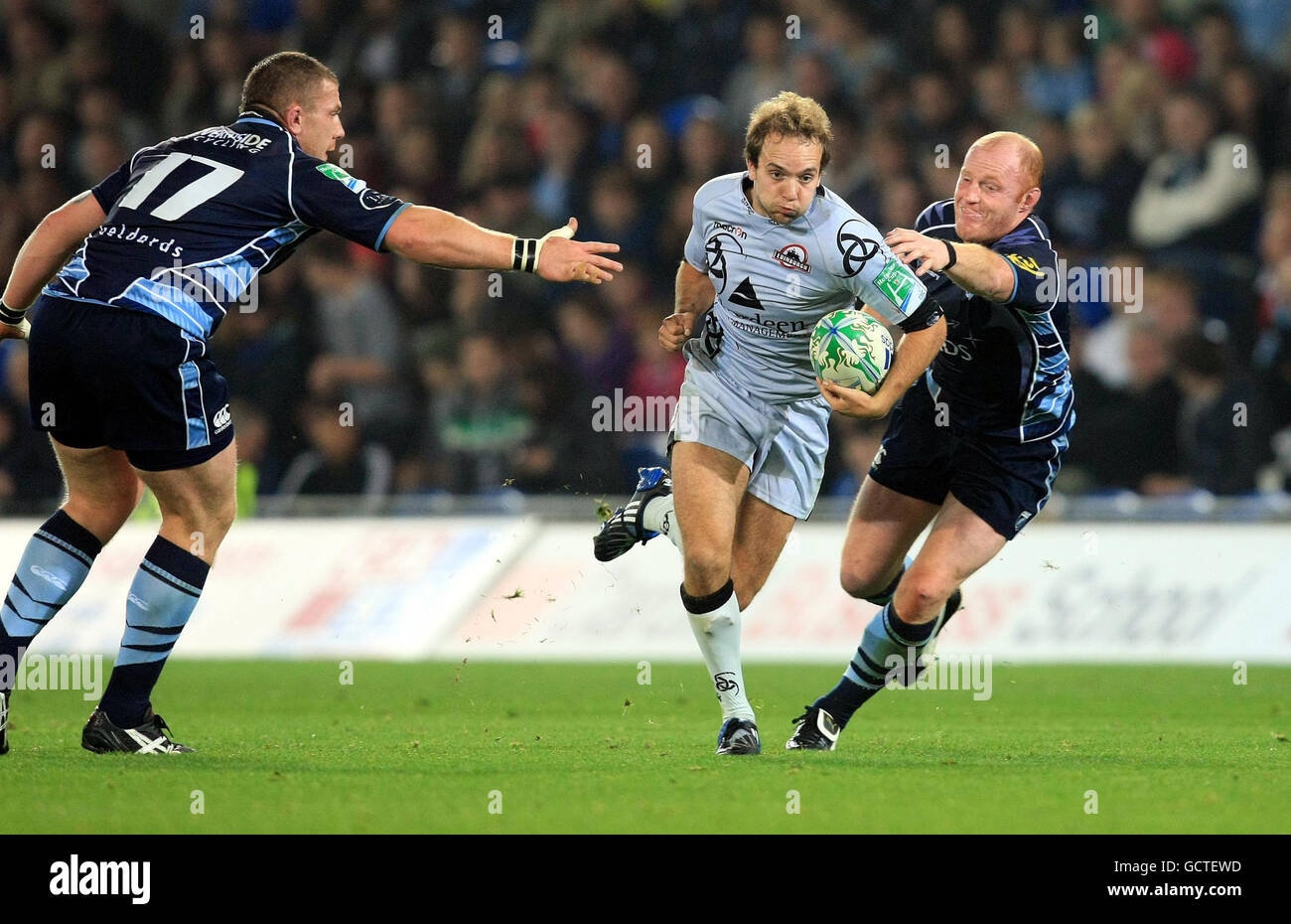 Il Rugby - Heineken Cup - 1 Piscina - Cardiff Blues v Edinburgh Rugby - Cardiff City Stadium Foto Stock