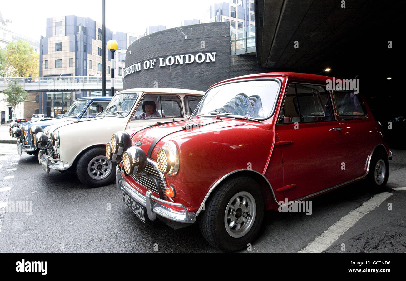 Italian Job minis Foto Stock