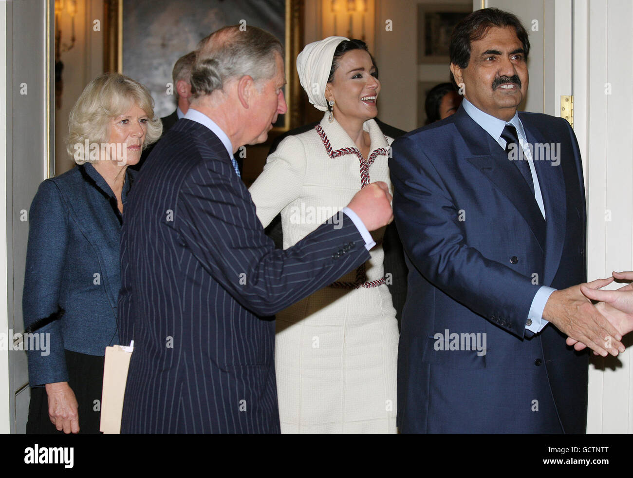 Sua Altezza L Emiro Dello Stato Del Qatar Sceicco Hamad Bin Khalifa Al 