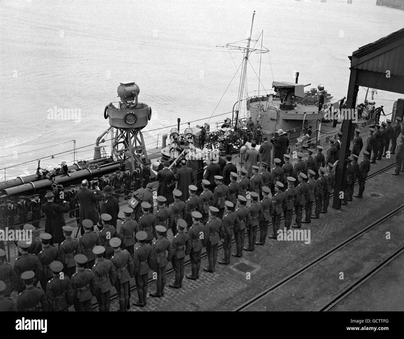 Guerre e conflitti - la prima guerra mondiale - Il guerriero sconosciuto - Dover Foto Stock