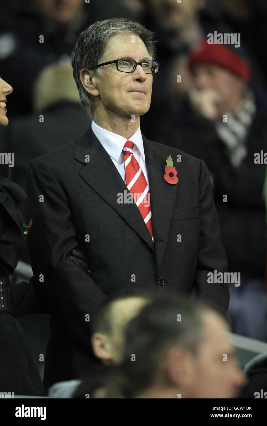 Calcio - UEFA Europa League - Gruppo K - Liverpool v Napoli - Anfield. John W Henry, proprietario di Liverpool Foto Stock