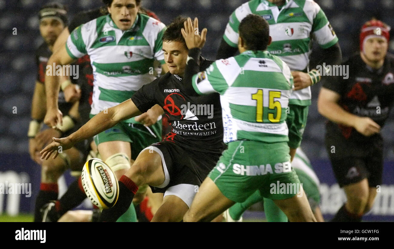 Rugby Union - Magners League - Edinburgh Rugby / Benetton Treviso - Murrayfield. Lee Jones di Edimburgo durante la partita della Magners League a Murrayfield, Edimburgo. Foto Stock