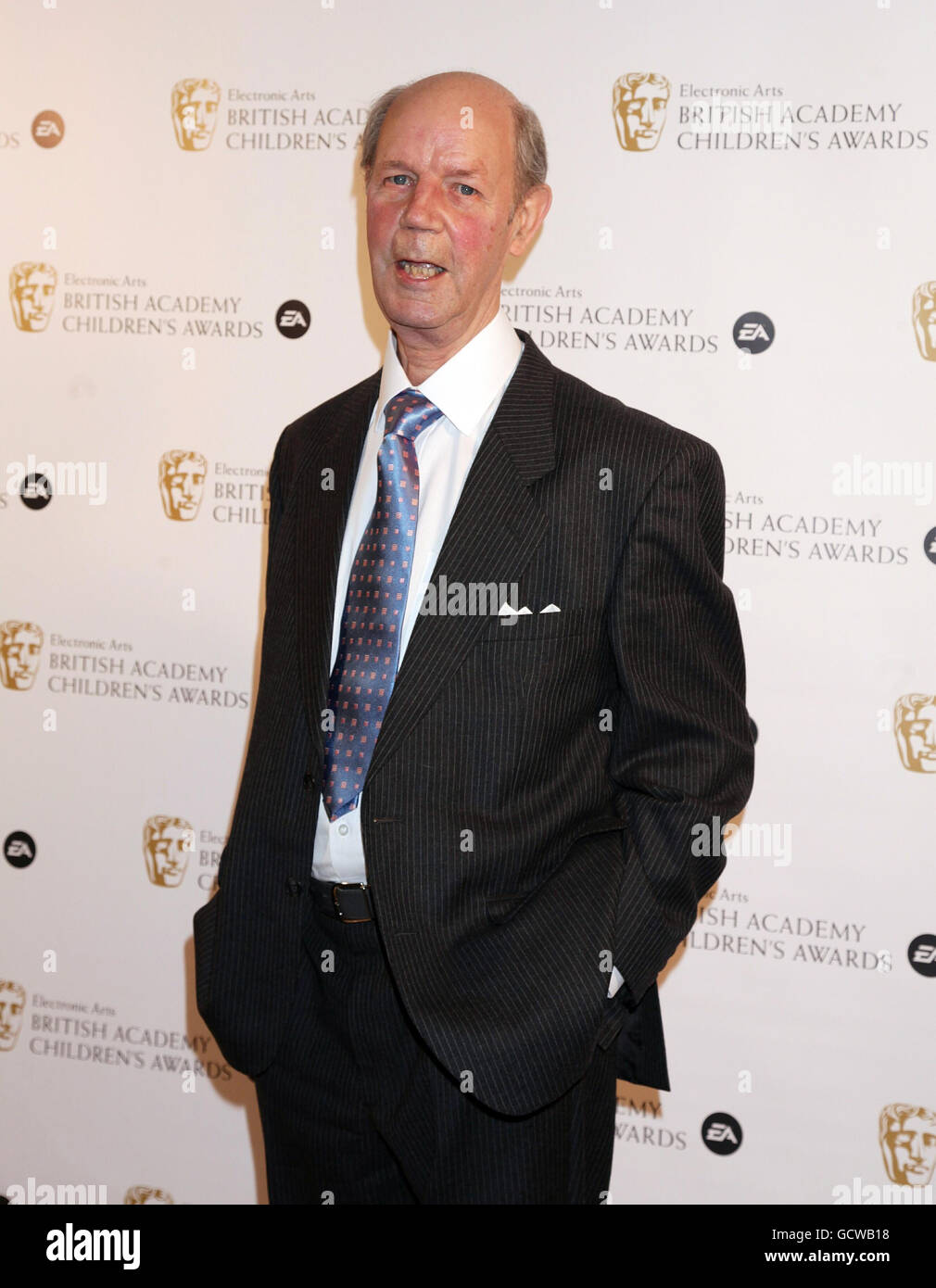 Brian Cant arriva per i British Academy Children's Awards 2010, presso l'Hilton di Londra su Park Lane, nel centro di Londra. Foto Stock