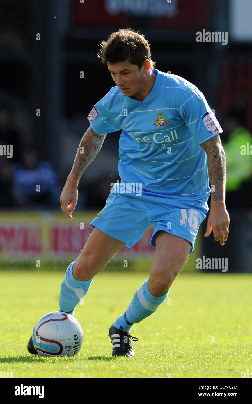 Calcio - Npower Football League Championship - Scunthorpe United v Doncaster Rovers - Glanford Park. John Oster, Doncaster Rovers Foto Stock