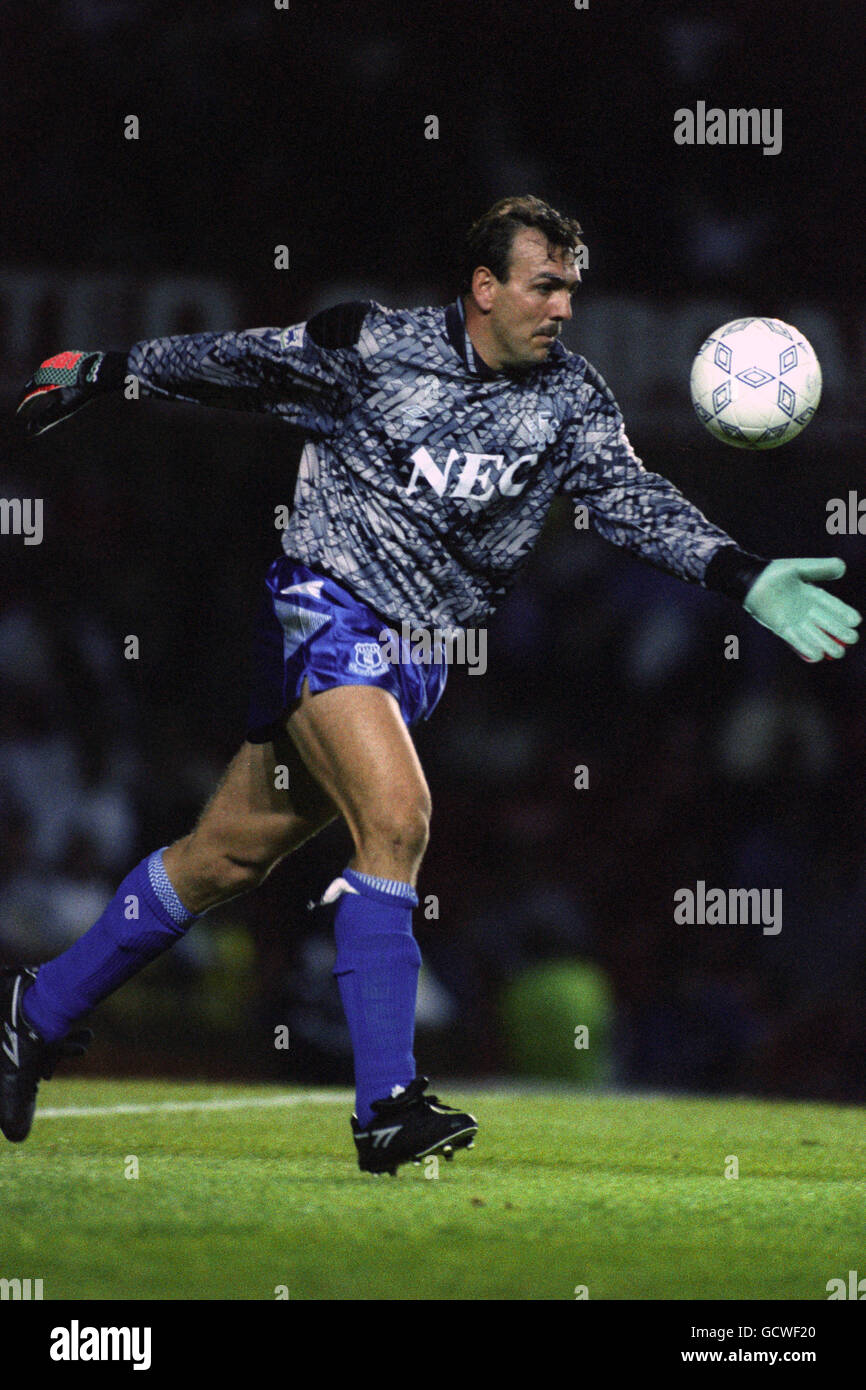 Calcio - Premier League - Manchester United / Everton - Old Trafford. NEVILLE SOUTHALL, PORTIERE DI EVERTON Foto Stock