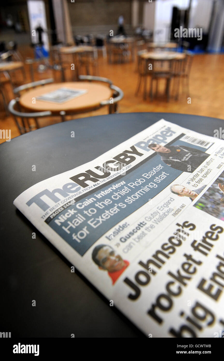 Rugby Union - Rugby Expo 2010 - Giorno 2 - RHS Lawrence Hall Foto Stock