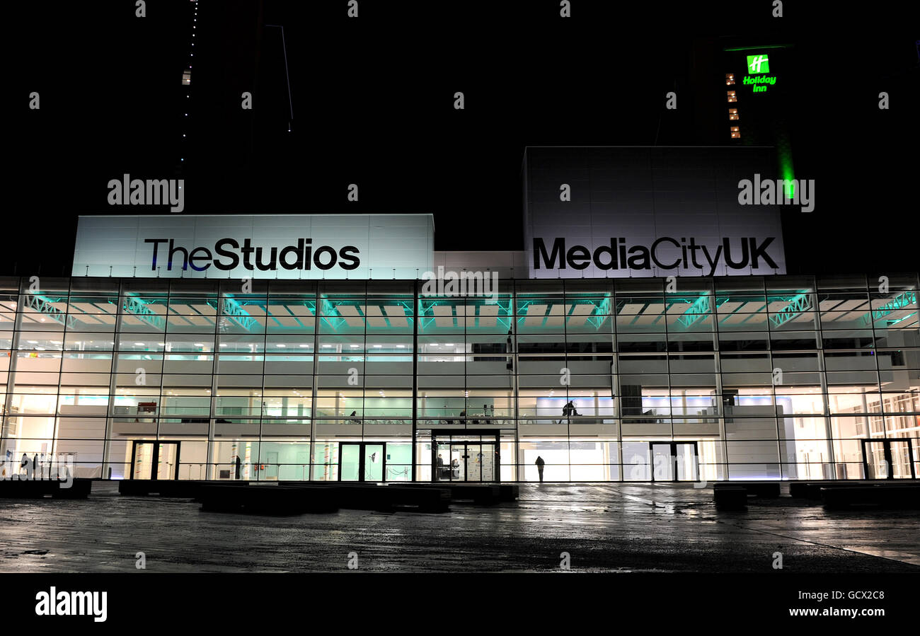 Media City Manchester. Una vista generale di Media City Manchester. Foto Stock