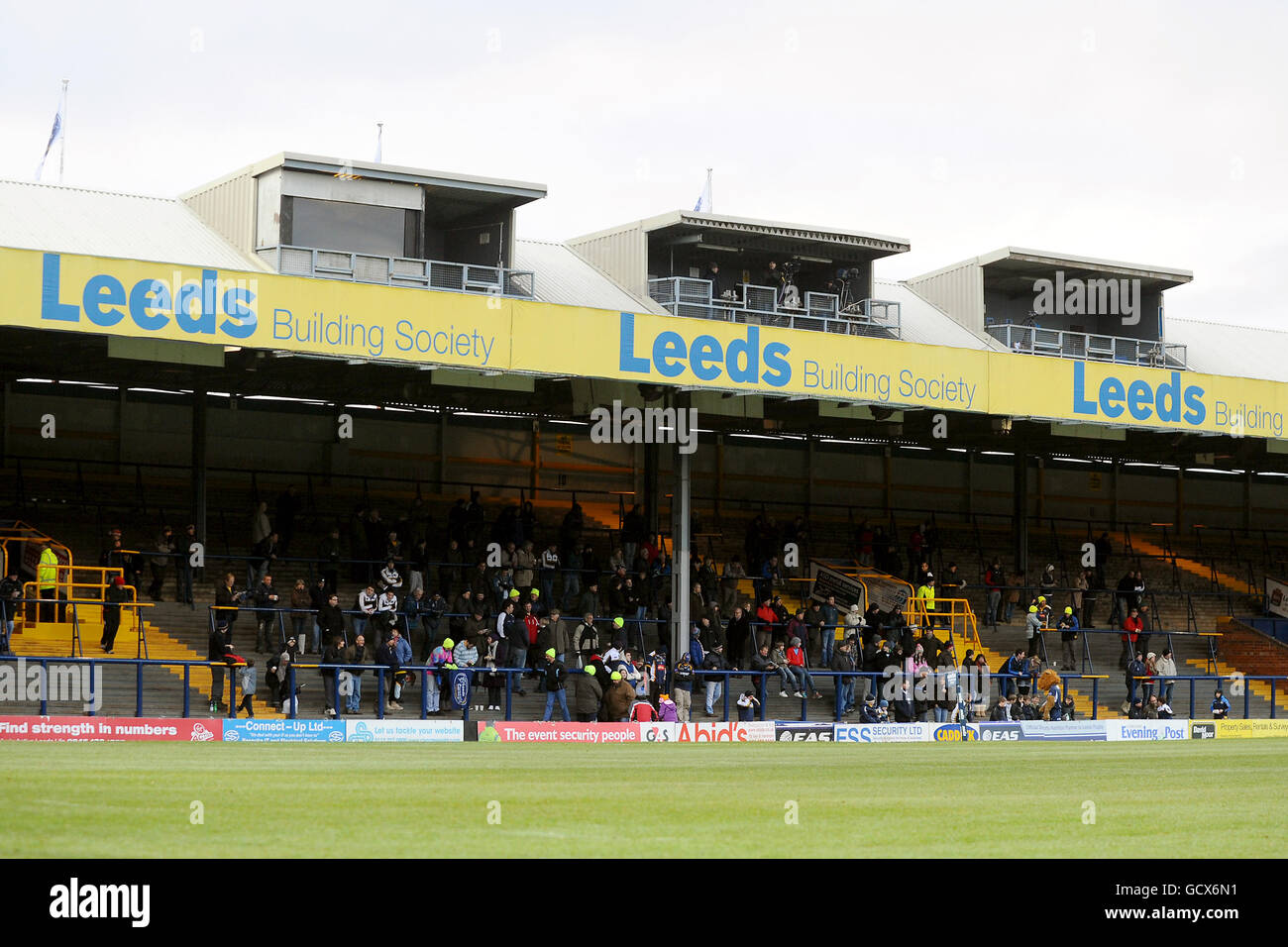 Rugby Union - Amlin Challenge Cup - Pool 4 - Leeds Carnegie / Crociati Rugby - Headingley Carnegie. Una vista generale dall'interno di Headingley Carnegie. Foto Stock