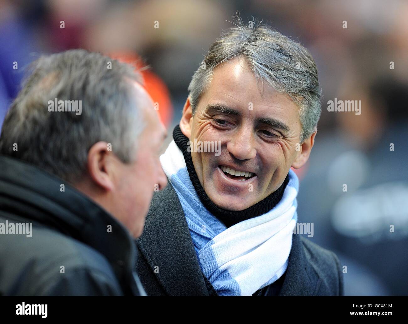 Calcio - Barclays Premier League - Manchester City v Aston Villa - City of Manchester Stadium Foto Stock