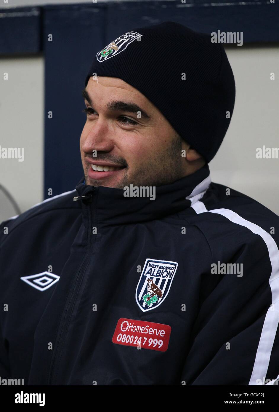 Calcio - Barclays Premier League - West Bromwich Albion contro Blackburn Rovers - The Hawthorns. Boaz Myhill, West Bromwich Albion Foto Stock