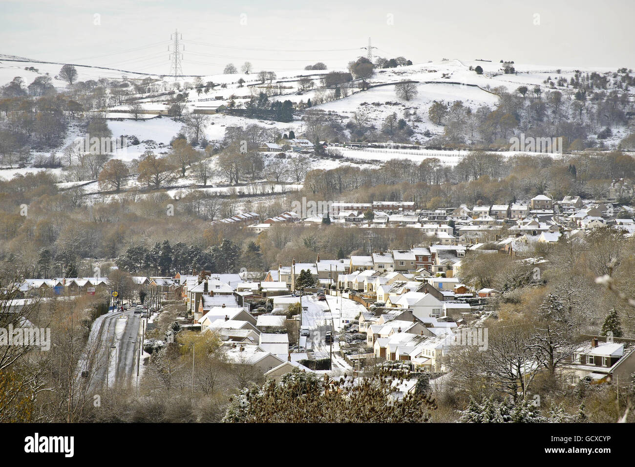 Inverno Meteo Nov 27 Foto Stock