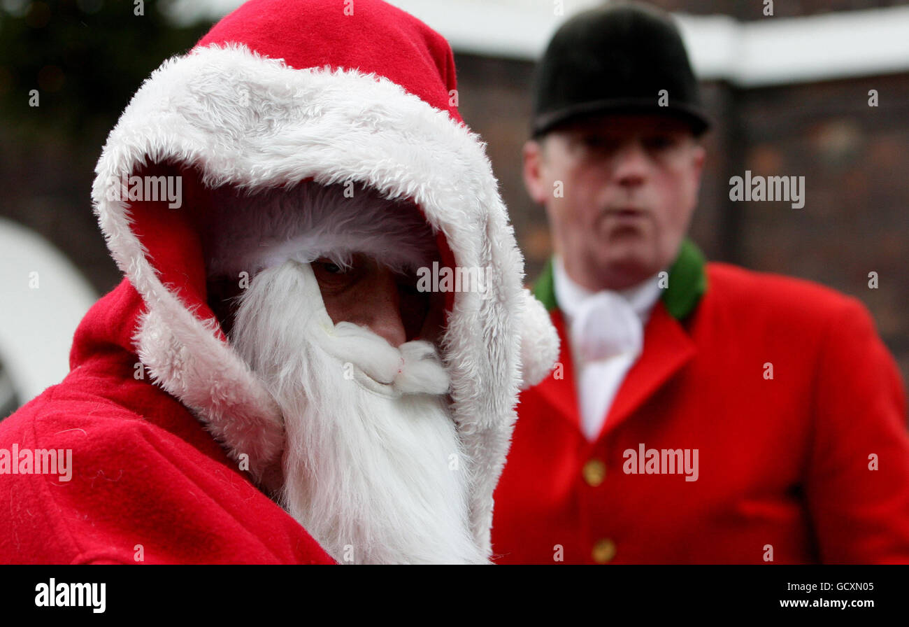 Post Christmas caccia Foto Stock