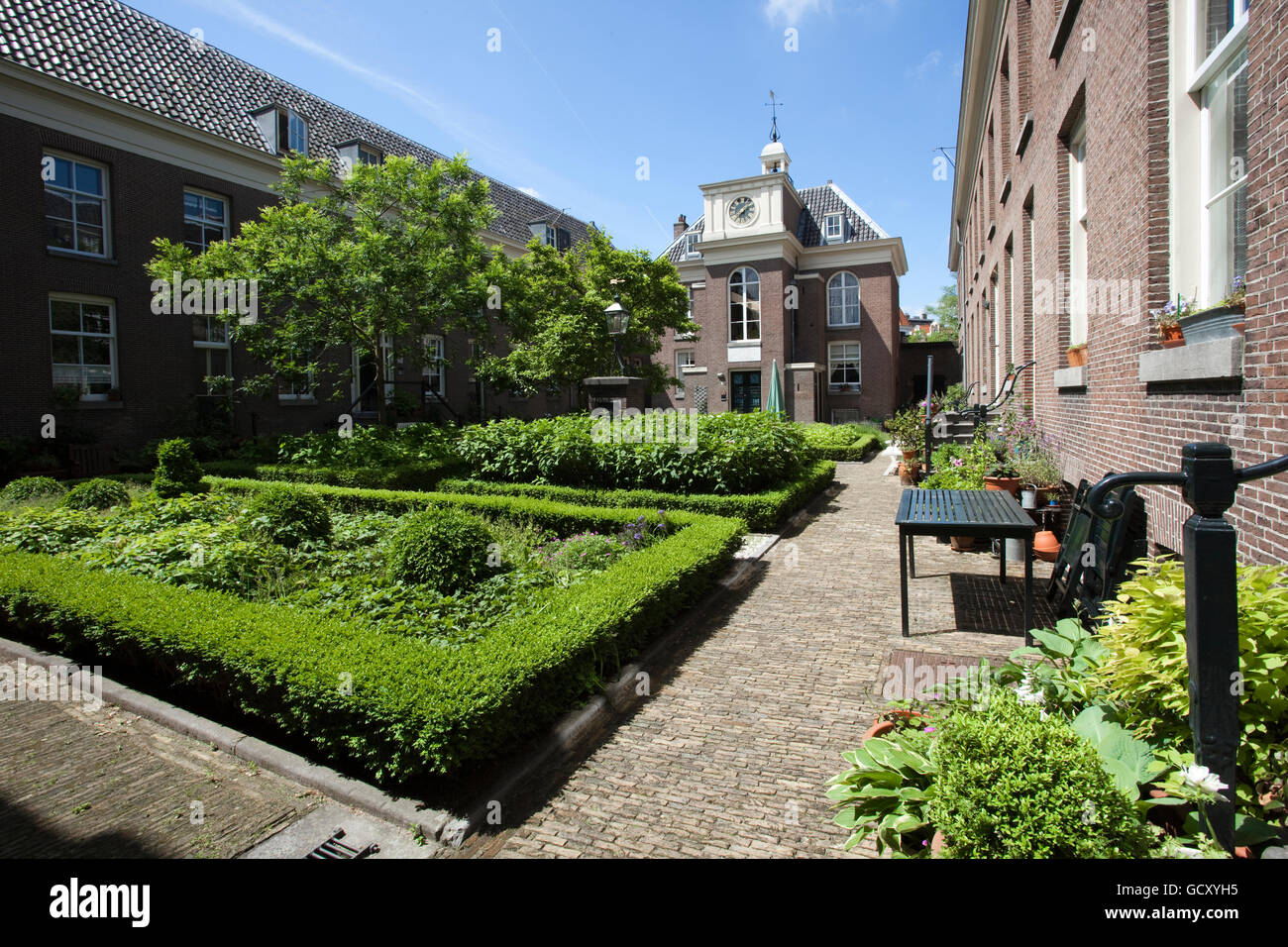Corte di Brienen, Prinsengracht Amsterdam, Olanda, Paesi Bassi, Europa Foto Stock