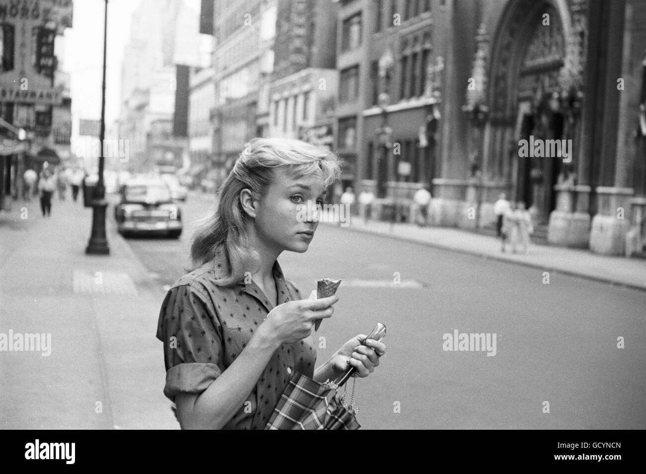 L'attrice Susan Oliver. Oliver della carriera non aveva ancora preso il largo; uno dei suoi più memorabili è venuto in 1965, quando ha suonato "Vienna Foto Stock