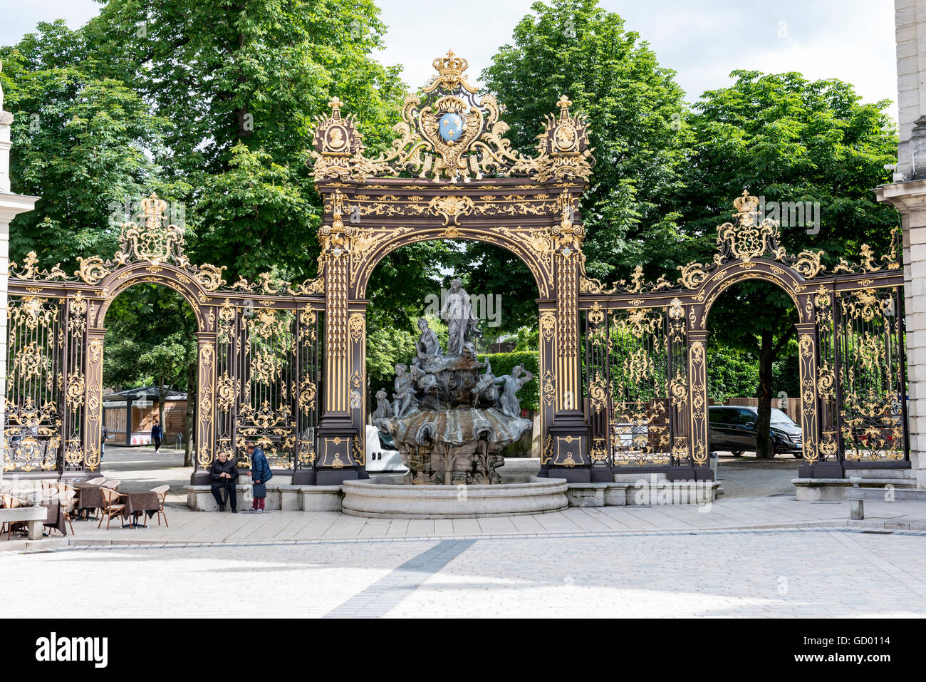 Place Stanislas Foto Stock