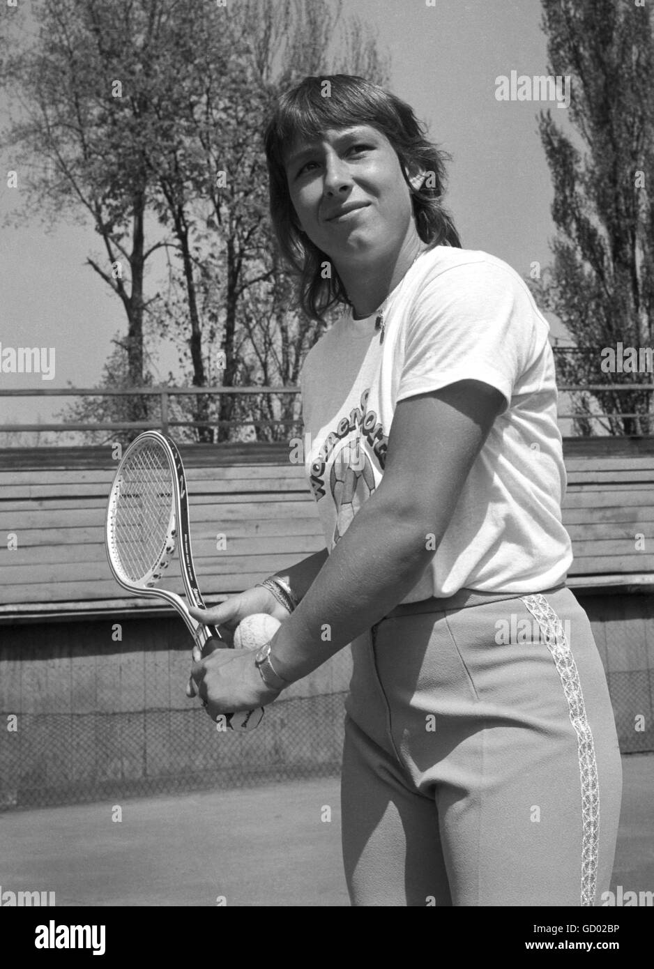 Martina Navratilova Foto Stock