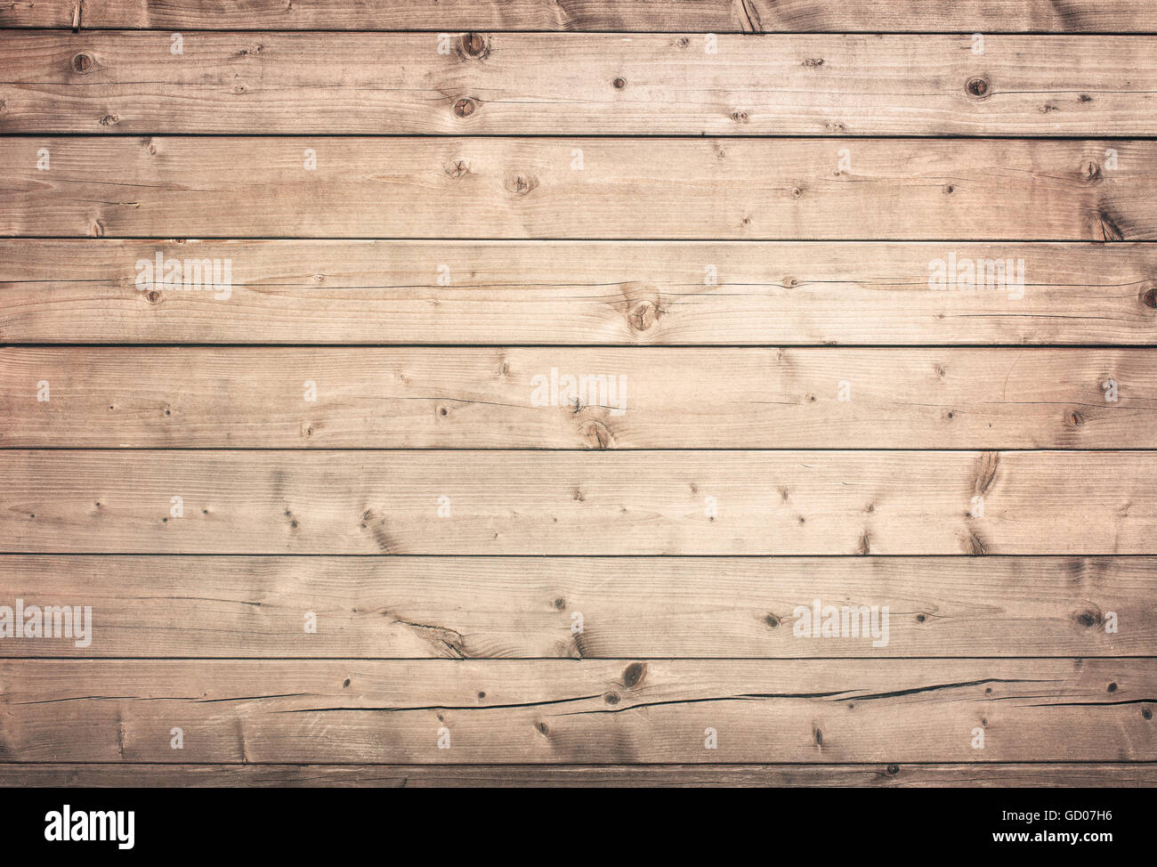 In legno marrone scuro muro di recinzione, tavole Foto Stock