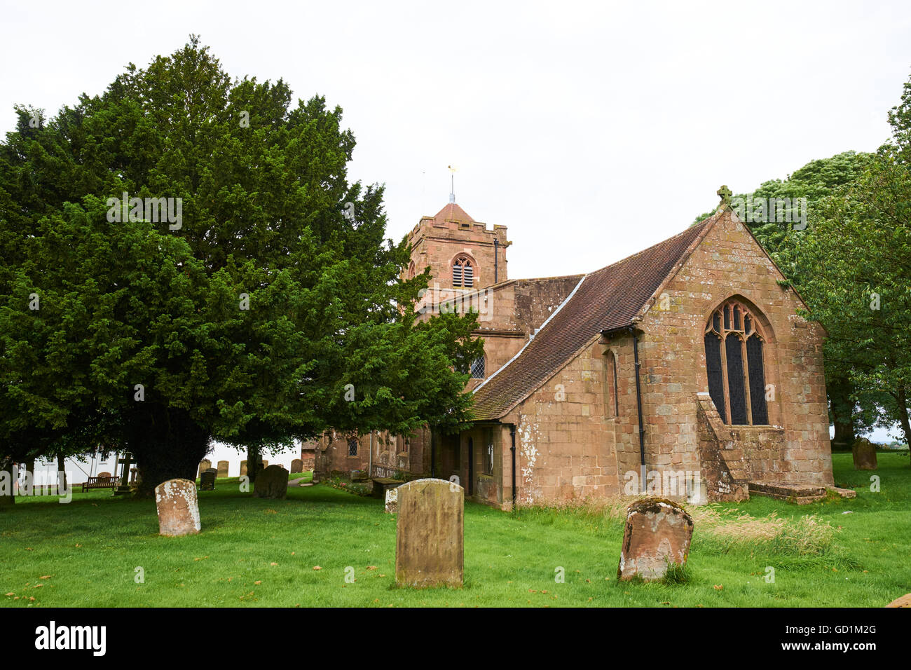 Chiesa Parrocchiale di San Lorenzo Church Lane Meriden West Midlands, Regno Unito Foto Stock