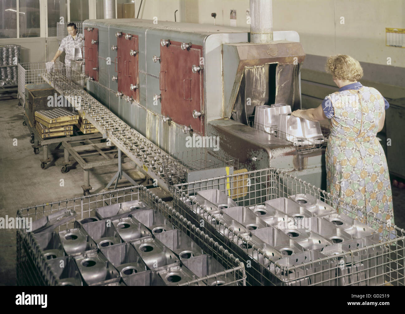 Gastronomia, servizio di lavastoviglie, donne in lavastoviglie, 1959/1960, diritti aggiuntivi-clearences-non disponibile Foto Stock