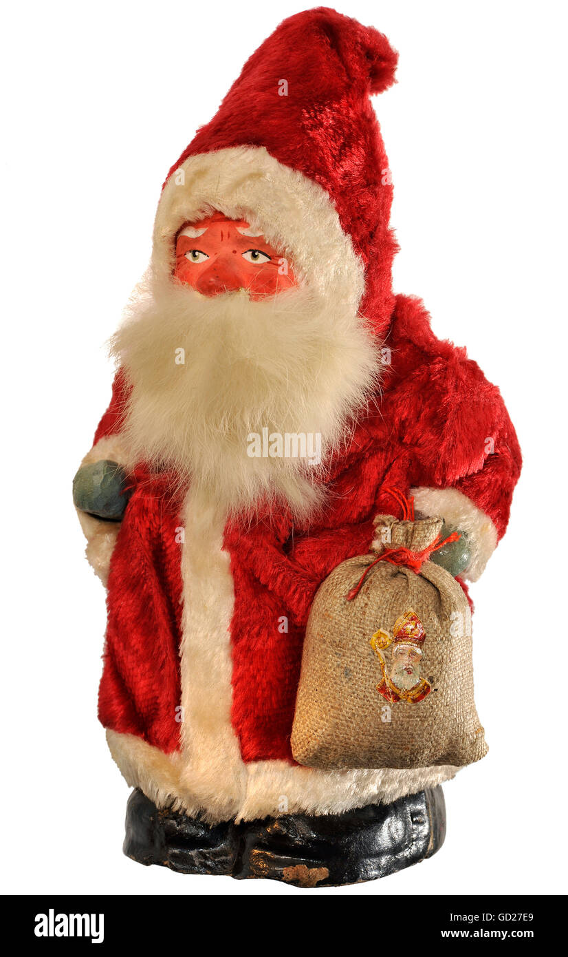 Natale, Padre Natale, San Nicola figura, Germania, circa 1926, diritti aggiuntivi-clearences-non disponibile Foto Stock