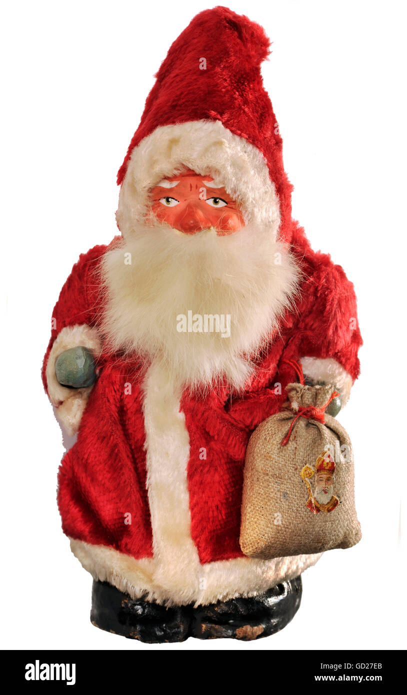 Natale, Padre Natale, San Nicola figura, Germania, circa 1926, diritti aggiuntivi-clearences-non disponibile Foto Stock