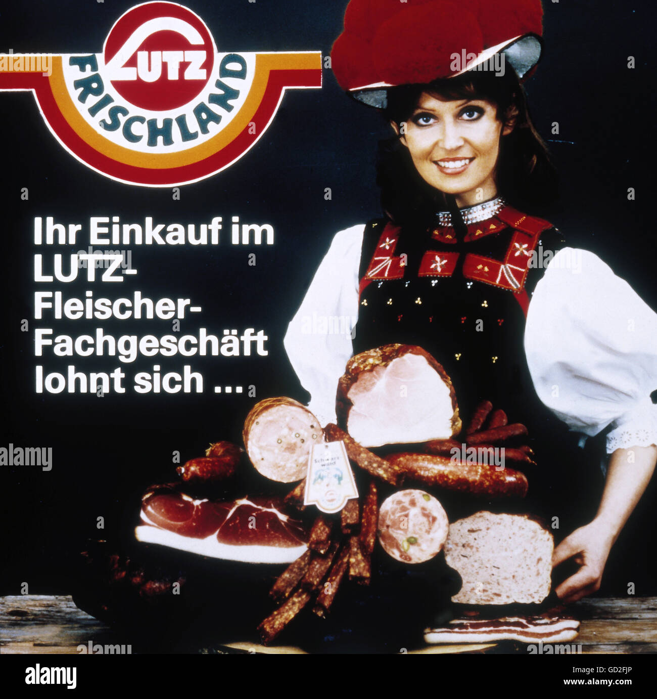 Pubblicità, cibo, Lutz Fleischland, pubblicità cinematografica, Germania, anni '90, diritti aggiuntivi-clearences-non disponibile Foto Stock