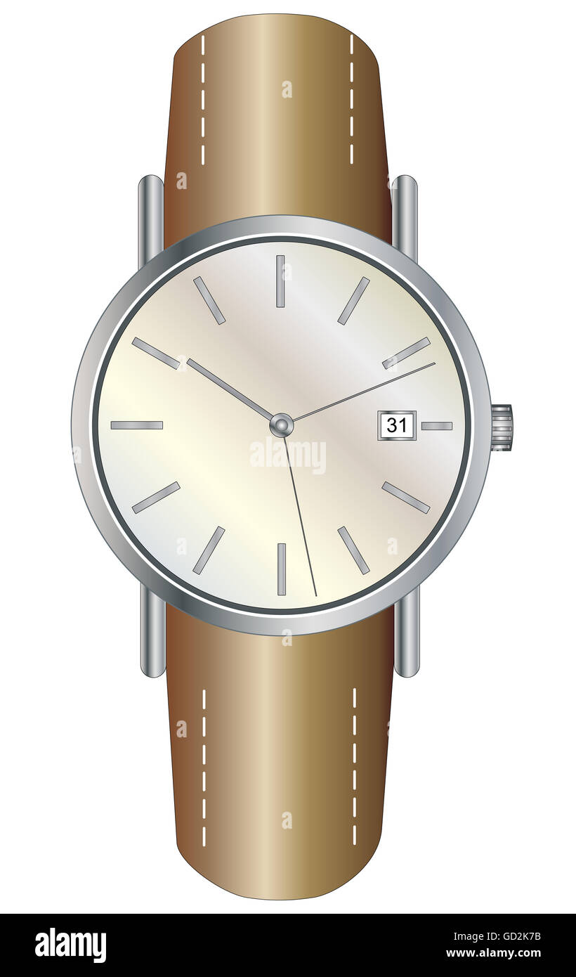 Il lusso classico meccanico in stile business orologi a mano Foto Stock