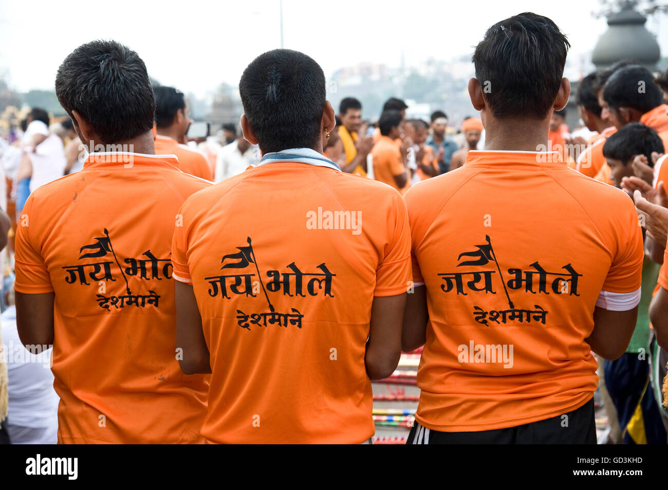 Kawariya bol bam, Nasik, Maharashtra, India, Asia Foto Stock