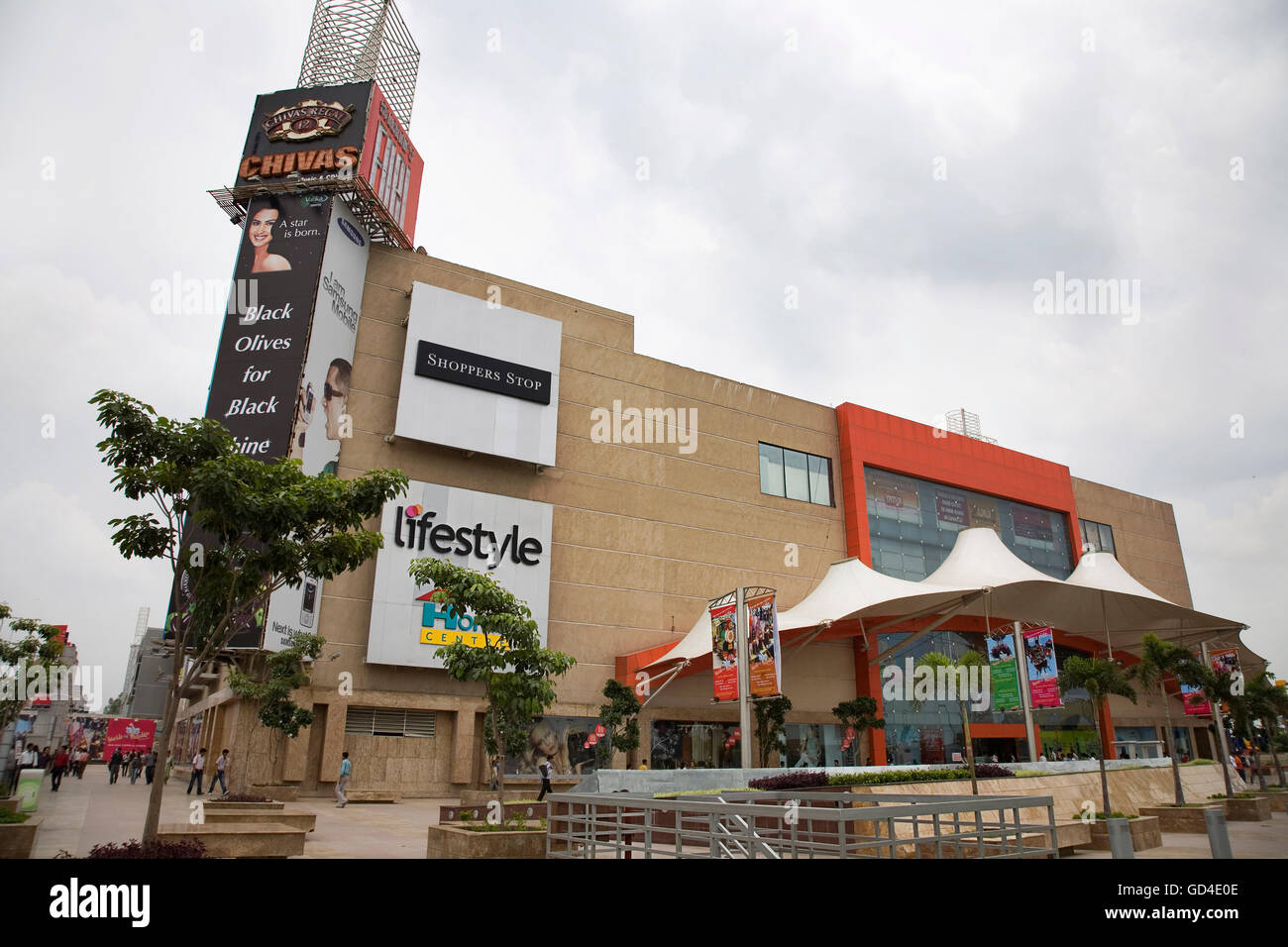 La grande India Place Mall Foto Stock