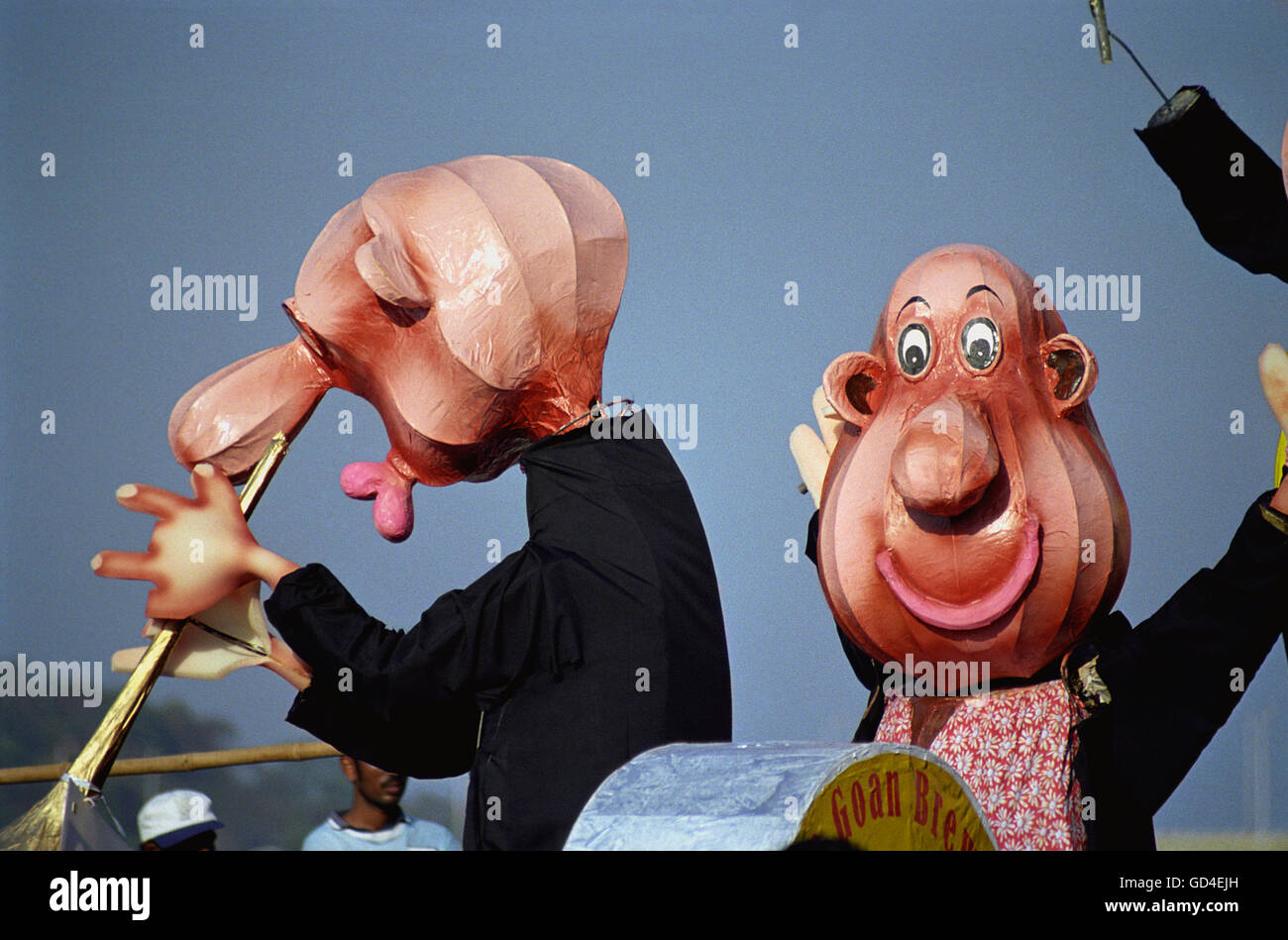 Burattini enorme Foto Stock
