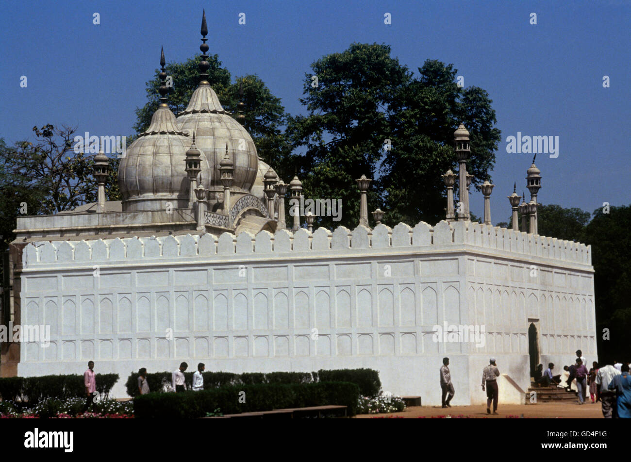 Moti Masjid Foto Stock