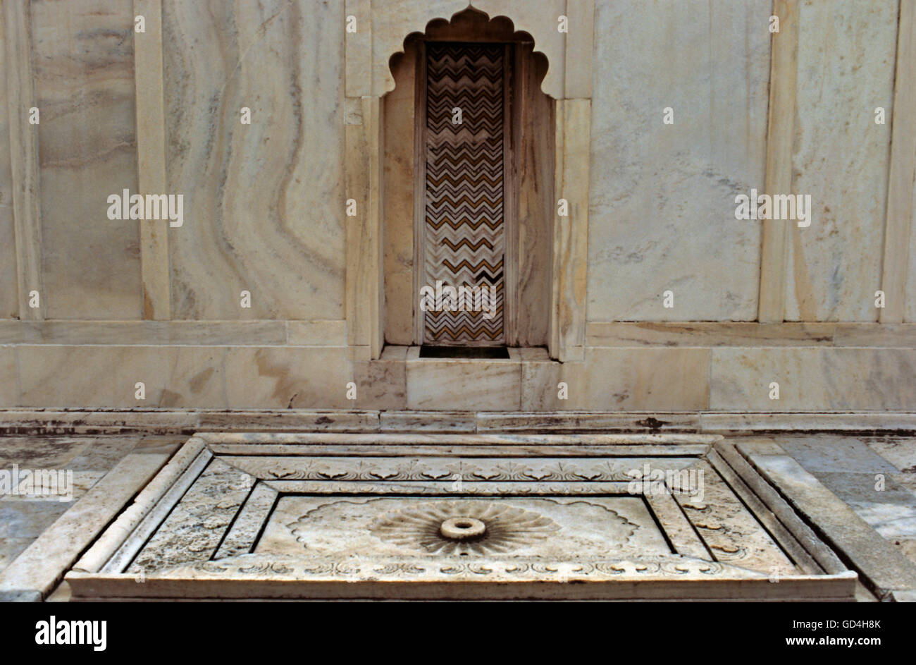 Moti Masjid Fort Foto Stock