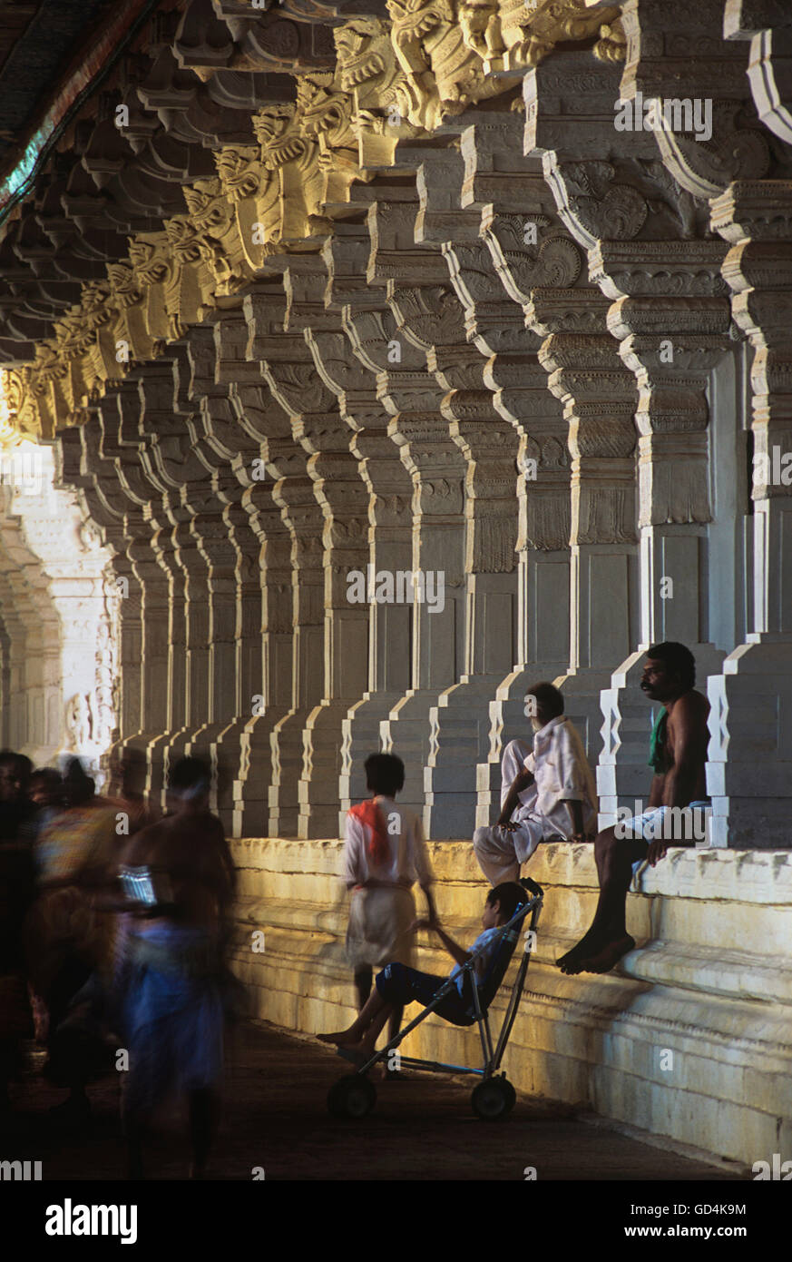 Ramanathaswamy Temple Foto Stock