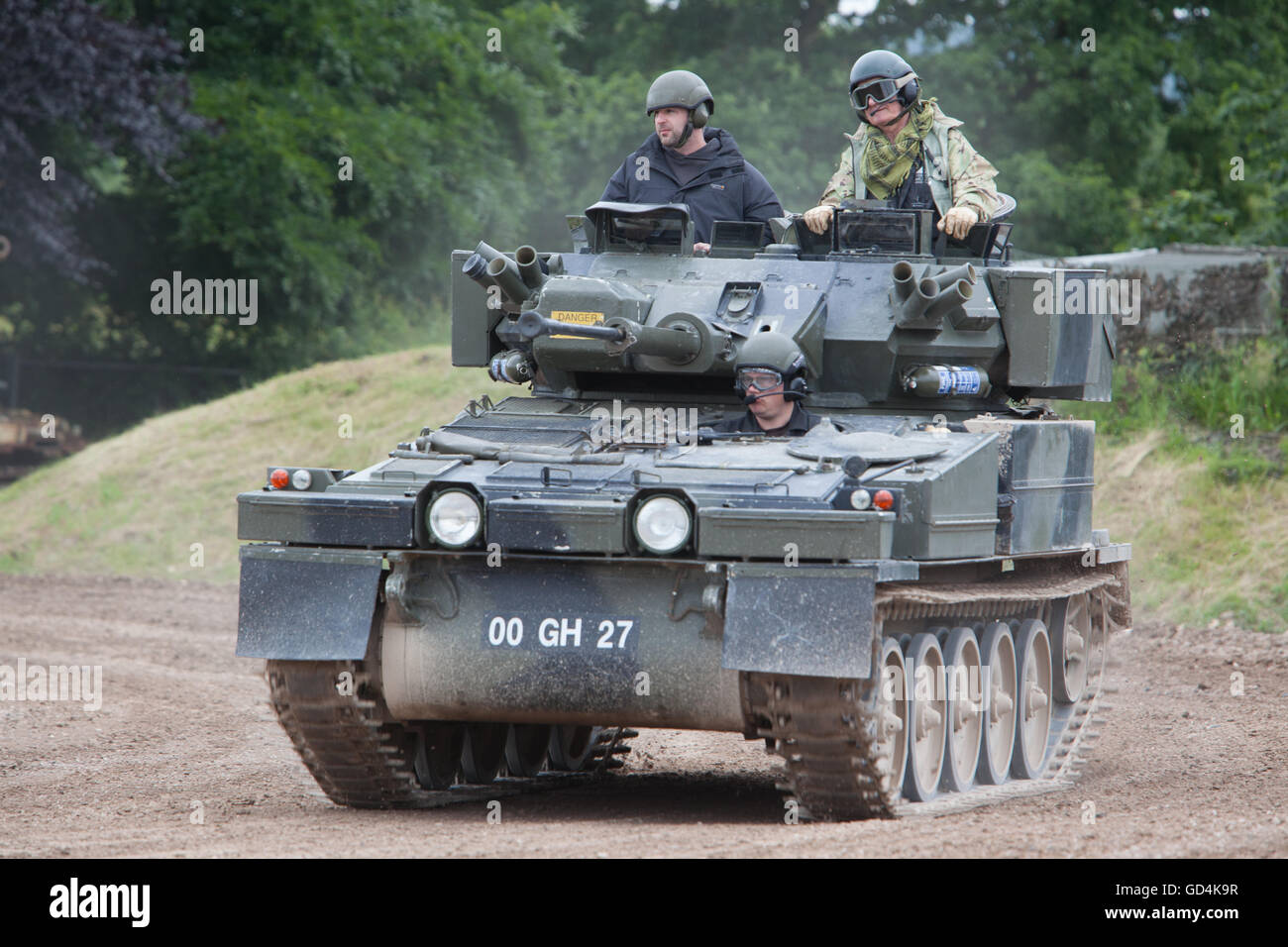 Tankfest, bovington, 2016 Scimitar 1 lottare contro la ricognizione del veicolo Foto Stock