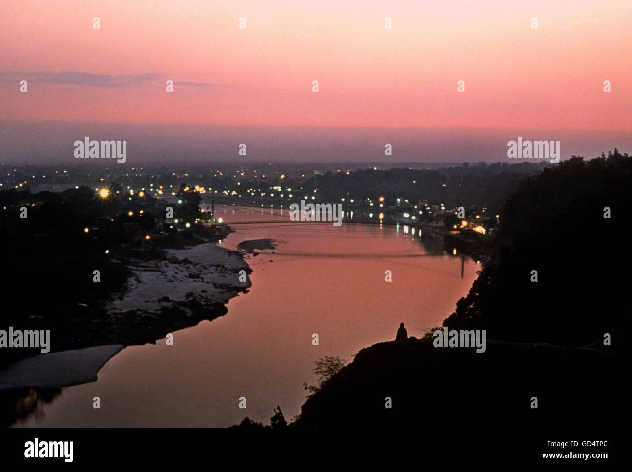 Rishikesh Foto Stock