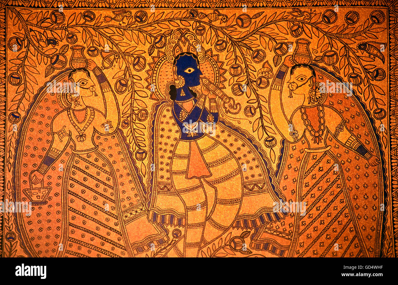 Pittura storica Foto Stock