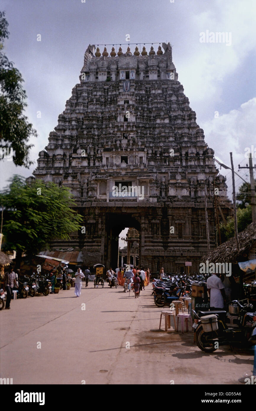 Tempio di Mahabalipuram Foto Stock