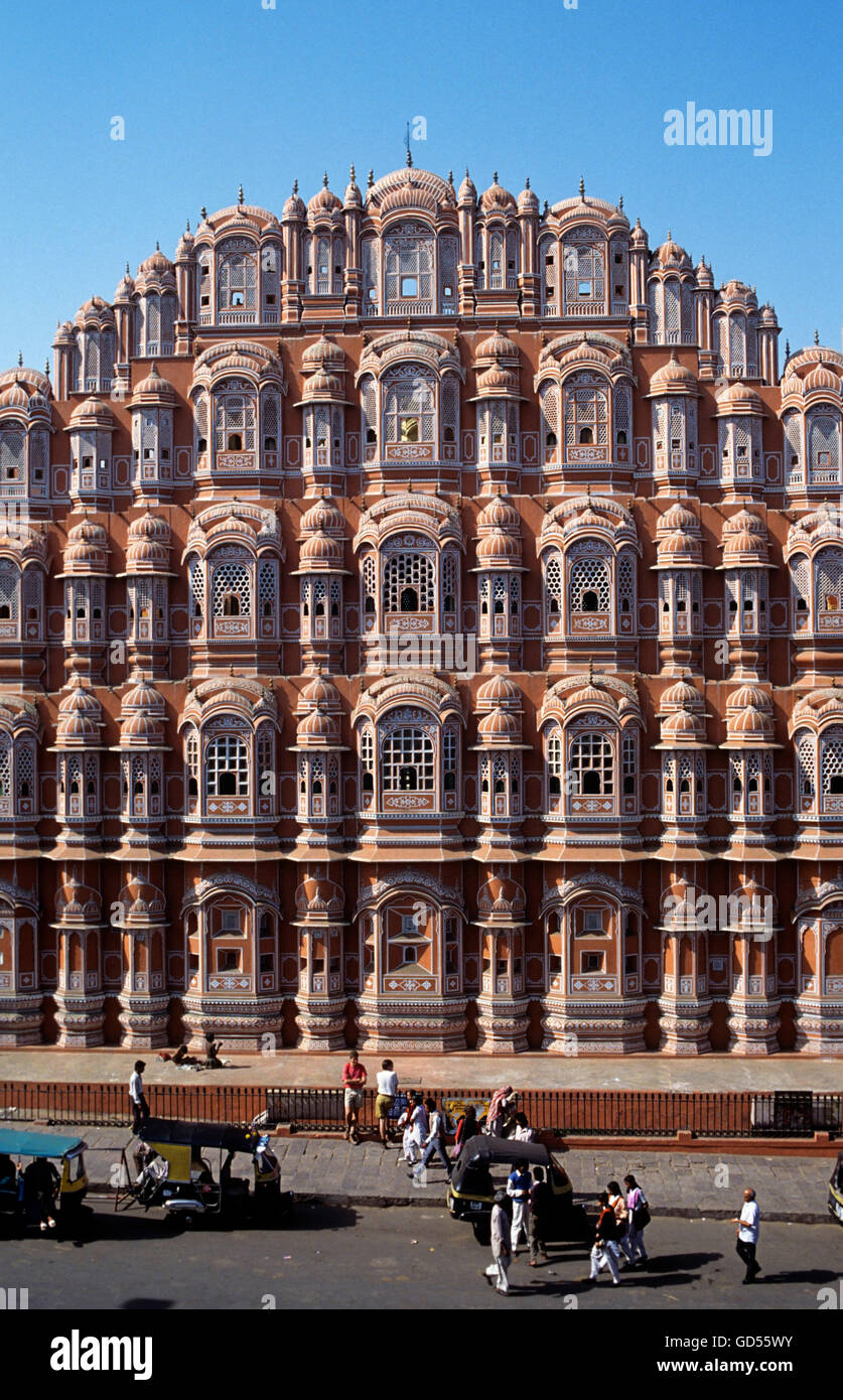 Hawa Mahal Foto Stock