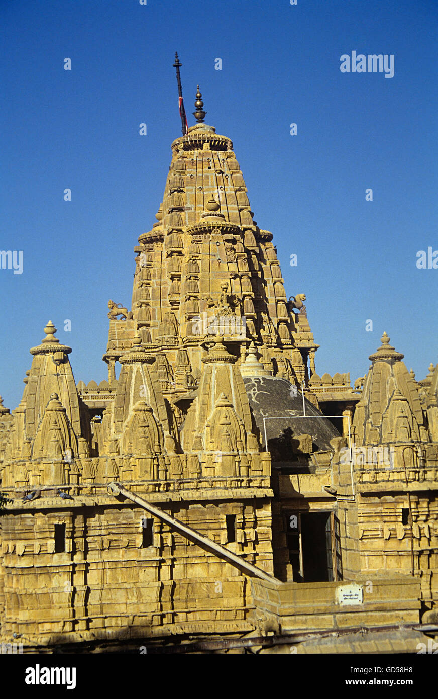 Amar Sagar Jain Temple Foto Stock