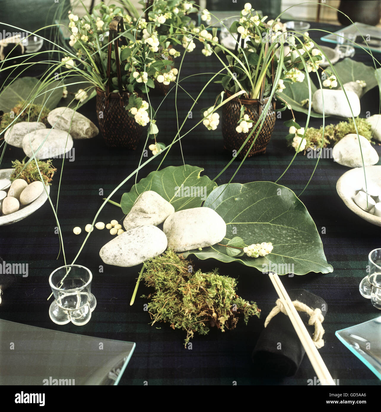 Tavolo giapponese Foto Stock