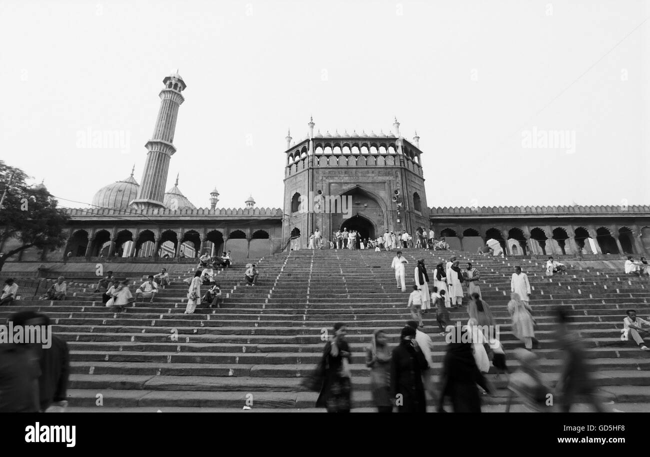 Jama Masjid Foto Stock