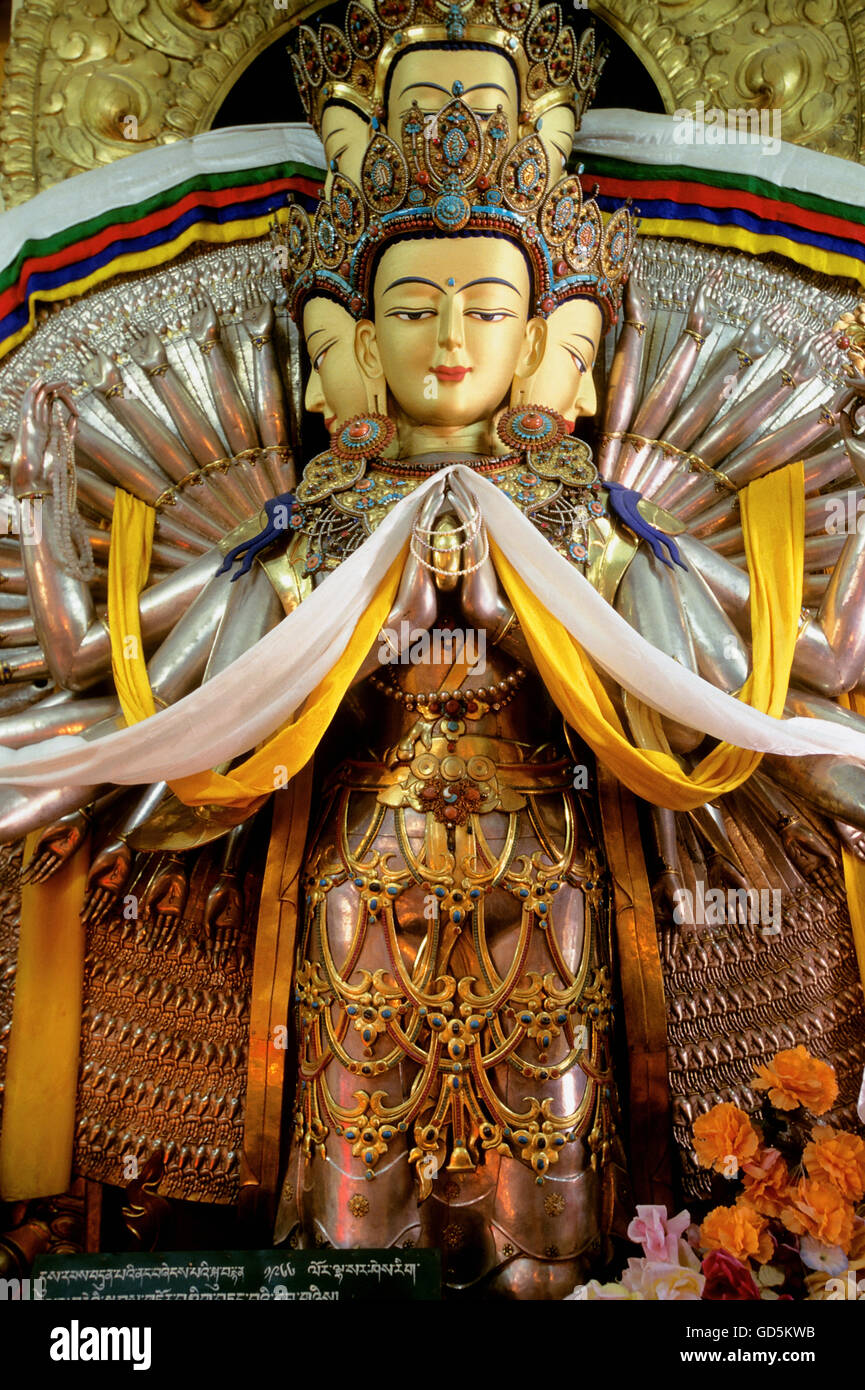Avalokiteshvara Foto Stock