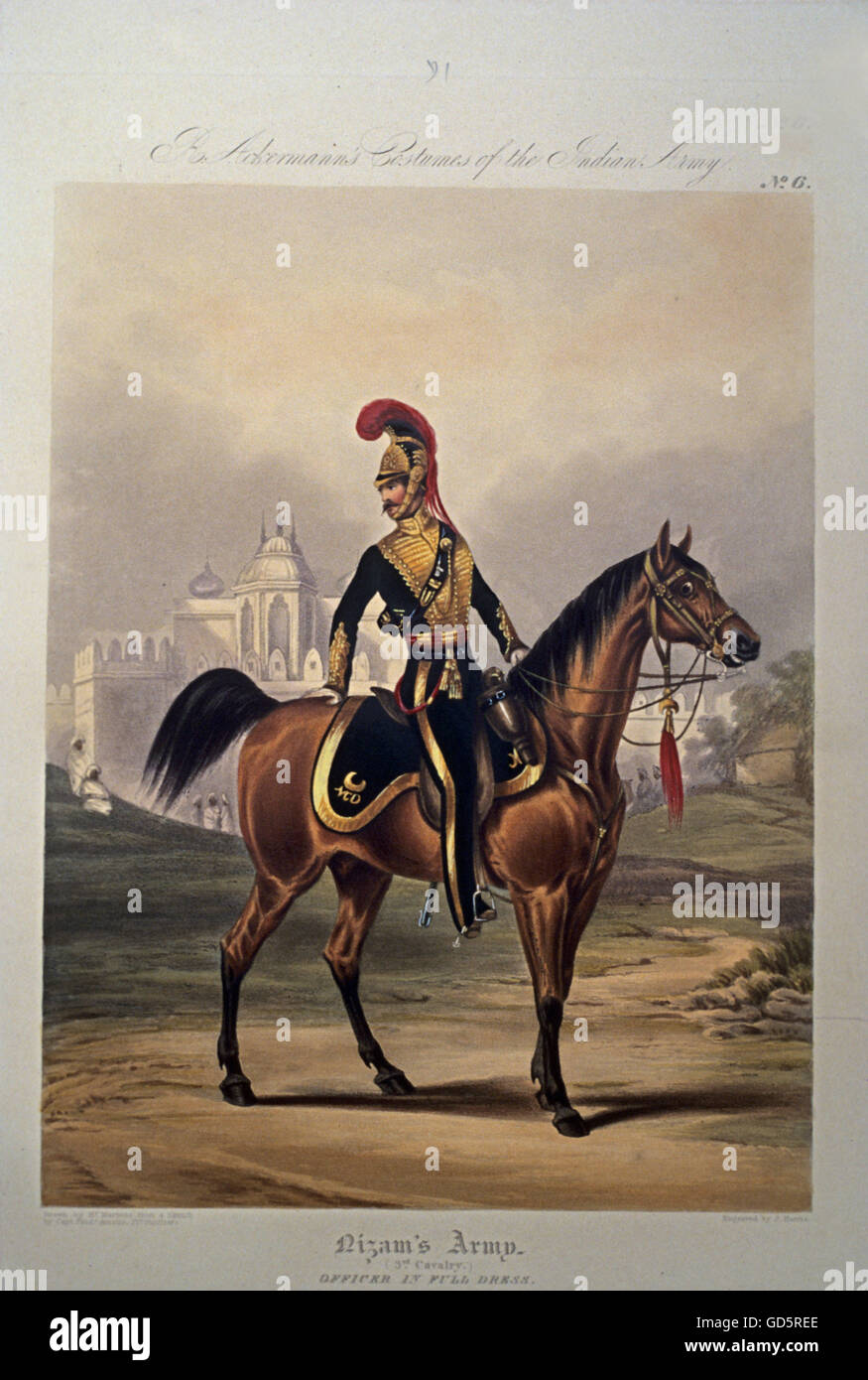 Pittura ottocentesca Foto Stock