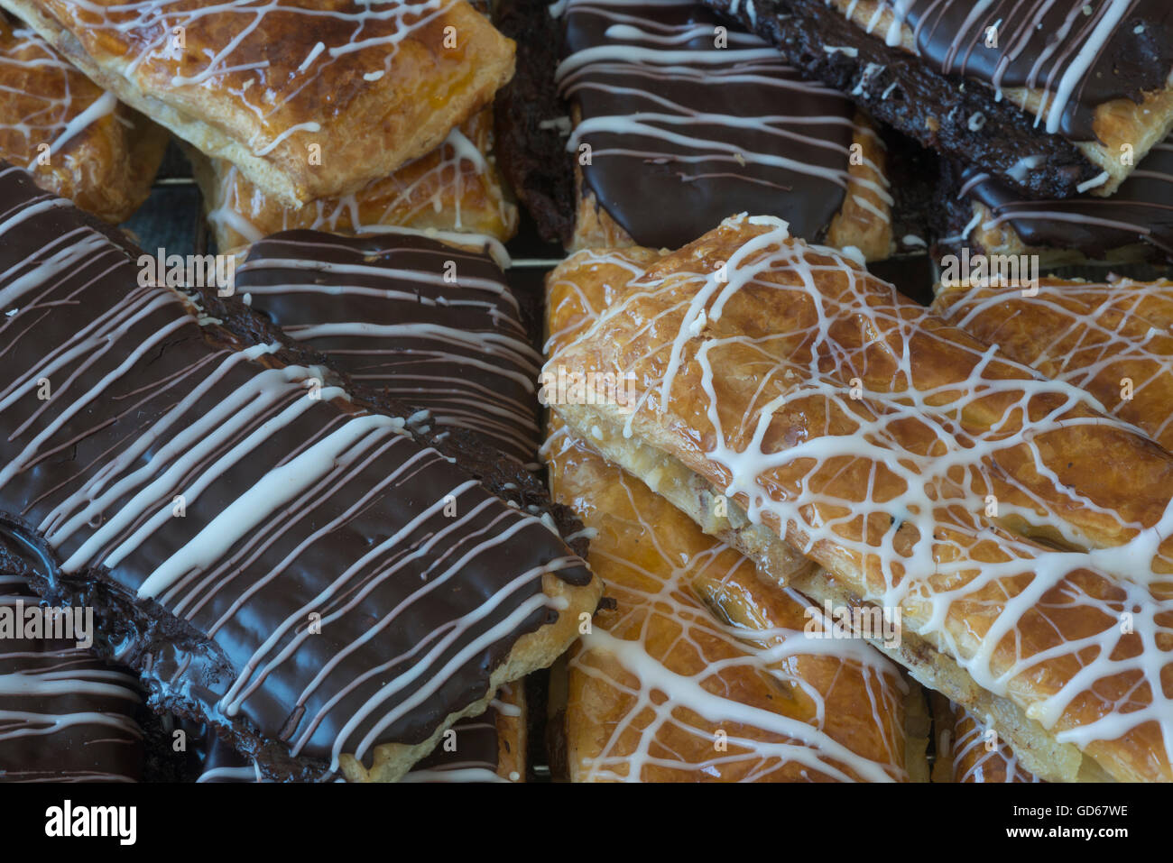 I dolci e la pasticceria Foto Stock